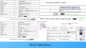 Read more about the article crud operations in php | simple crud operations in php using mysqli | php crud with login