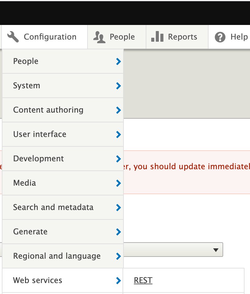 Enable Webform Rest API